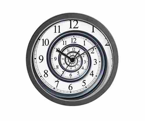 Spiral Face Large Wall Clock by CafePress