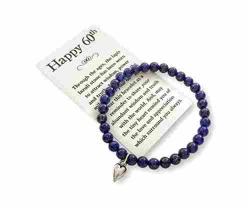 Bead Bracelet with Meaningful Message Card & Gift Box