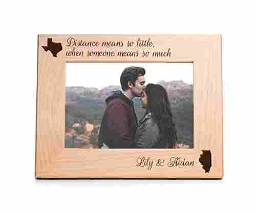 Personalized Long Distance Picture Frame