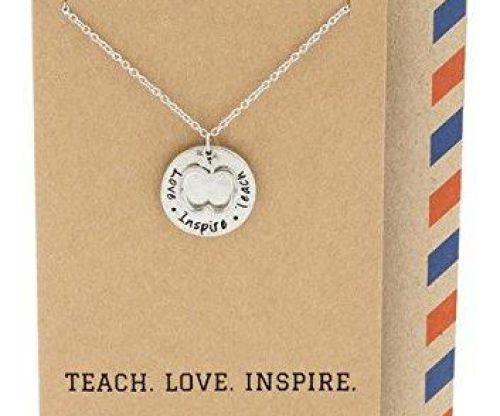 Teach. Love. Inspire Pendant Gift Envelope