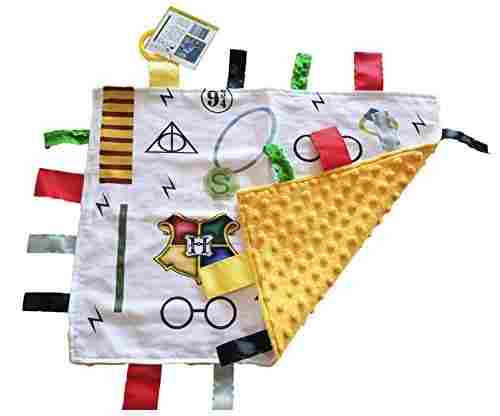 Lovey Wizard Baby Tag Blanket