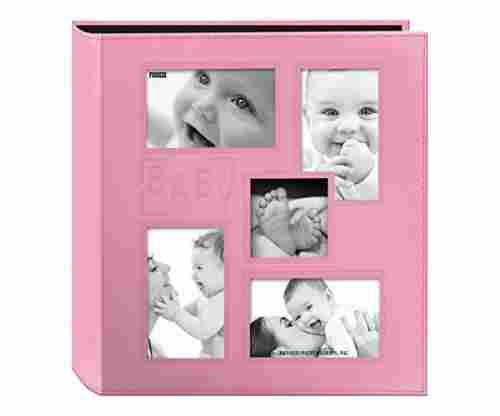 Pioneer Collage Pink Baby Photo Album