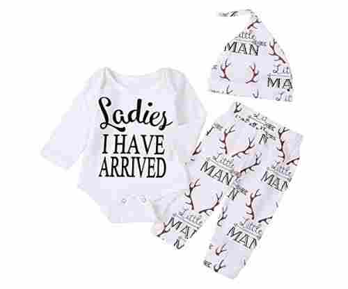 Imsmart Newborn Suit For Baby: Deer Print