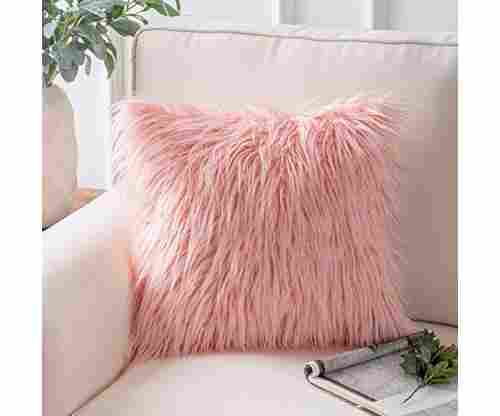 Decorative Faux Fur Pillow Cover