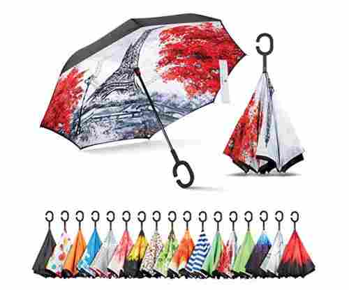 Sharpty Inverted, Windproof, Reverse Umbrella