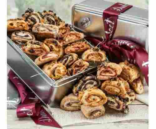 Rugelach Gift Baskets in Four Assorted Fillings – Packaged in a Reusable Tin