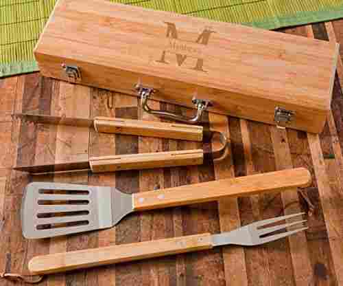 Personalized BBQ Grill Utensils