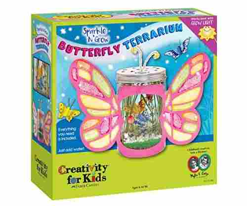 Creativity for Kids Sparkle N’ Grow Butterfly Terrarium