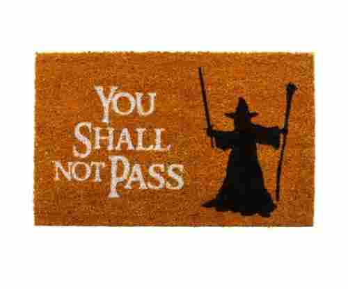 GetDigital Doormat “You Shall Not Pass”