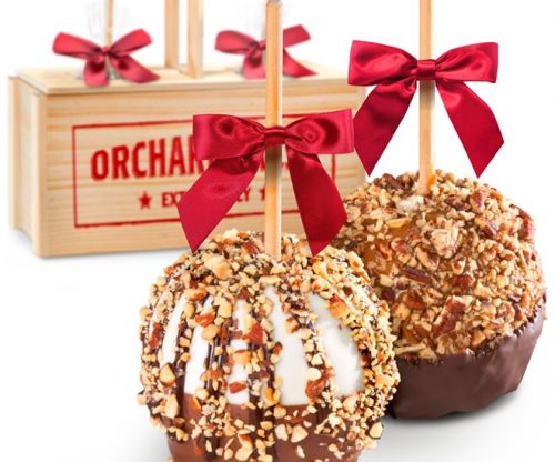 Milk and Dark Decadence – Chocolate Dipped Caramel Apples