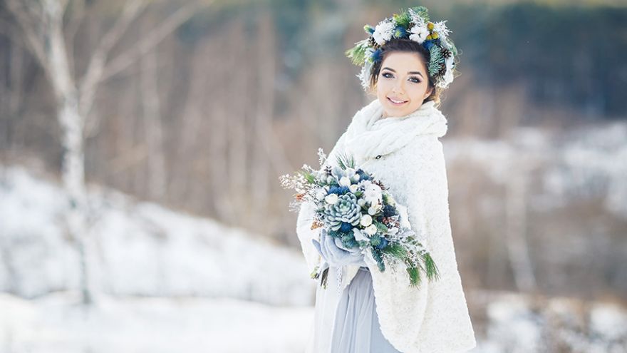 10 Winter Wedding Dresses that Make Us Want to Get Hitched Right Away!
